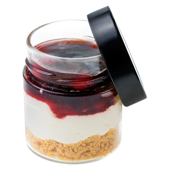 Cheesecake in a jar