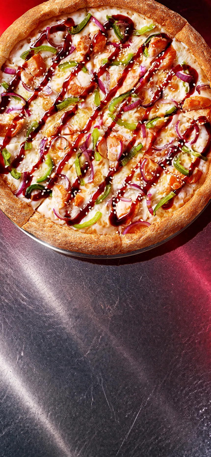 Teriyaki Chicken pizza from the Dodo Pizza Cyprus menu